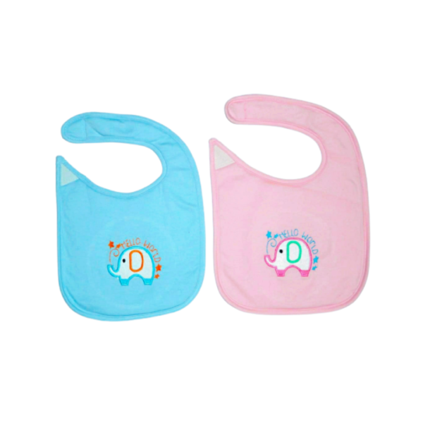 Bibs for Newborn Baby 0 to 6 Months – Pack of 2