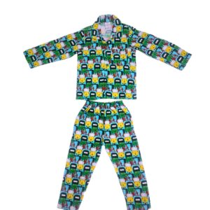 Baby night suit - Dark Green