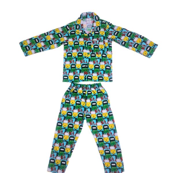 Baby night wear- 2 to 3 years dark Green