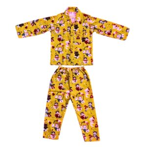 Baby night suit -Yellow