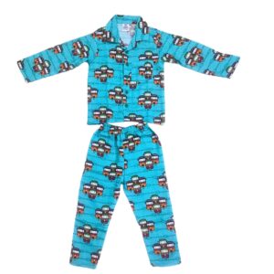 Baby Night Wear Dress - Blue